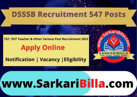 Delhi Various Post 07/2022 Recruitment 2022